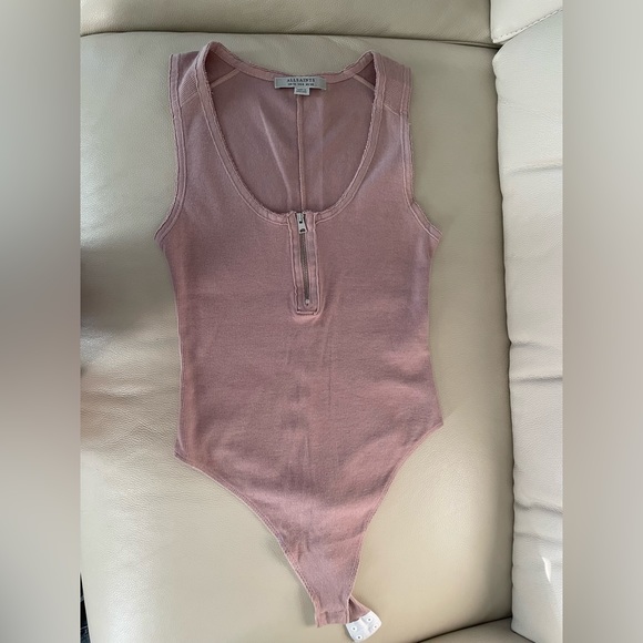 All Saints Tops - All saints blush bodysuit